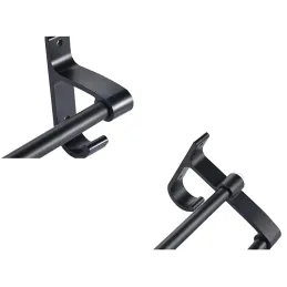 Kupaonska polica VALIA / Crna mat