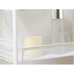 Kolica za odlaganje na kotačićima ELEGAN / Mat bijela