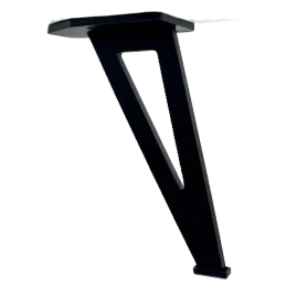 Namještajna nožica JAPAN / Crna mat