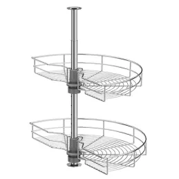 Karusel STANDARD 180° / Sjajni Krom