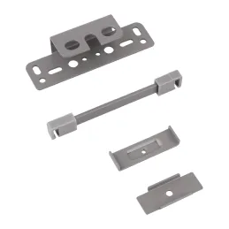 Izvlačna košara ECONOM PUSH (Otvaranje bez ručki) / Antracit