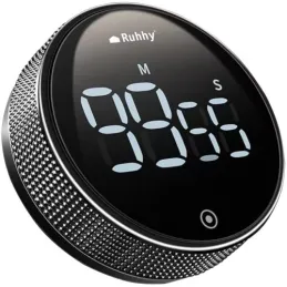 Magnetni LED timer s alarmom / Crni