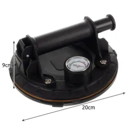 Vakuumska usisna čaša s pumpom i manometrom / Crna