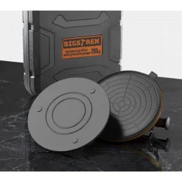 Vakuumska usisna čaša s pumpom i manometrom / Crna