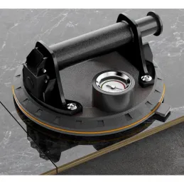 Vakuumska usisna čaša s pumpom i manometrom / Crna