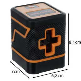 Križni laserski nivelir s postoljem