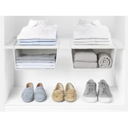 Metalna košara ispod police PRACTICAL / Mat bijela