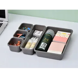 Set od 8 organizatora za ladicu PARAMON / Antracit