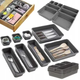 Set od 8 organizatora za ladicu PARAMON / Antracit