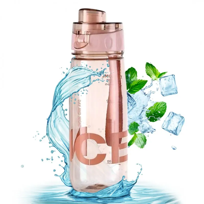 Sportska boca za vodu GYM 800 ml / Ružičasta