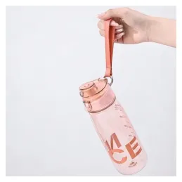 Sportska boca za vodu GYM 800 ml / Ružičasta