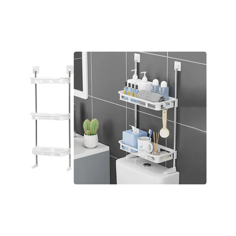 Podesiva polica iznad WC-a / Bijela