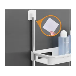 Podesiva polica iznad WC-a / Bijela