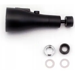 Perlator za slavinu s funkcijom tuša / Crni