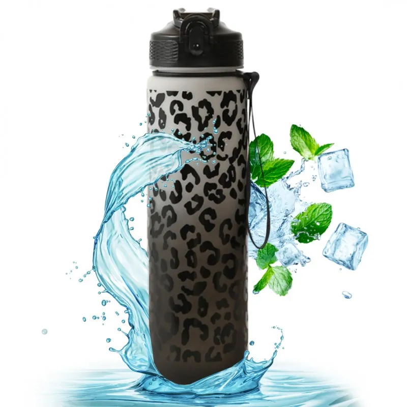 Športska boca za vodu PANTHER 1L / Crna