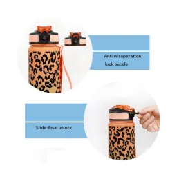 Športska boca za vodu PANTHER 1L / Ružičasta