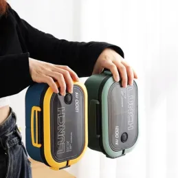 Obrok posuda s priborom LUNCH / Zelena