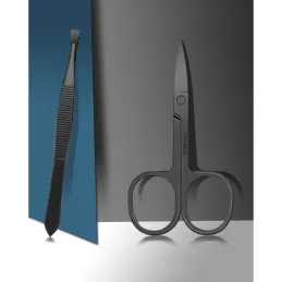 Profesionalni set za manikuru 12 komada / Crna mat