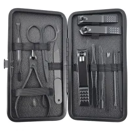 Profesionalni set za manikuru 12 komada / Crna mat