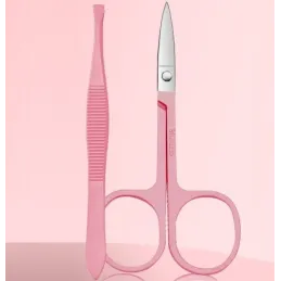 Profesionalni set za manikuru 12 komada / Ružičasta