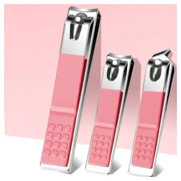 Profesionalni set za manikuru 12 komada / Ružičasta