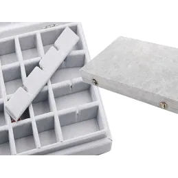 Luksuzna kutija za nakit AMBIENTE / Siva