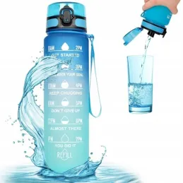 Sportska boca za vodu DRINK-FIT 1000 ml / Plava