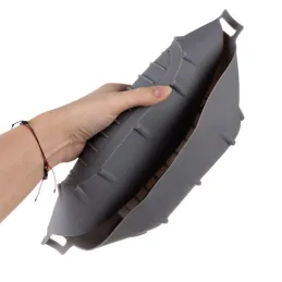 Silikonska umetka za fritezu / Siva