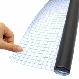 Samoljepljiva ploča za pisanje kredom 2000 x 450 mm / Crna