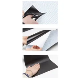 Samoljepljiva ploča za pisanje kredom 2000 x 450 mm / Crna