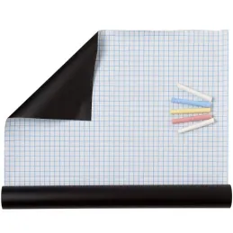 Samoljepljiva ploča za pisanje kredom 2000 x 450 mm / Crna