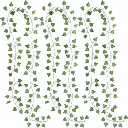 Umjetni bršljan GIRLANDA - 6,3 metra / Zelena