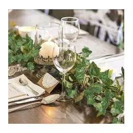 Umjetni bršljan GIRLANDA - 6,3 metra / Zelena