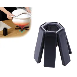 Sklopiva podloga za vruće posuđe / Crna