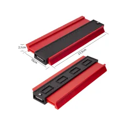 Konturna šablona za mjerenje / Crvena