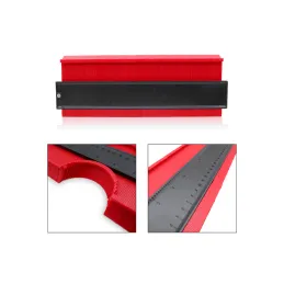 Konturna šablona za mjerenje / Crvena