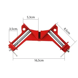 Stolarska kutna stega / Crvena