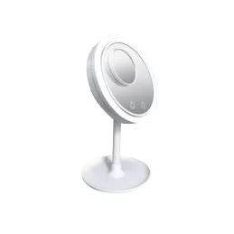 Kozmetičko ogledalo s ventilatorom ICE / Bijela