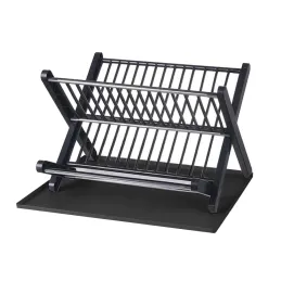 Sklopiva ocjeđivač za posuđe X-tray / Crna mat