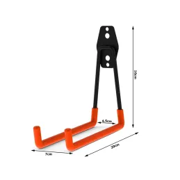 Garažni stalak za alat i bicikle / Crvena