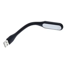 Silikonska fleksibilna USB lampa za prijenosno računalo PAD / Crna