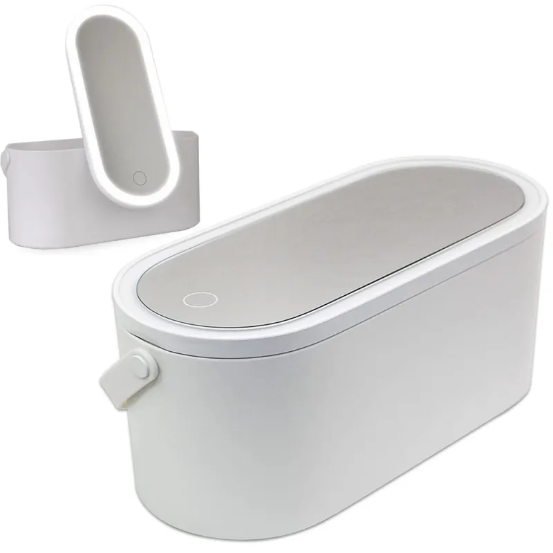 Box za kozmetiku s LED svjetlom ATRIA / Bijela