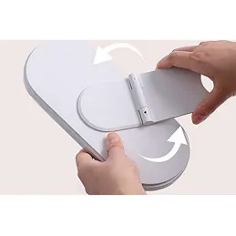 Box za kozmetiku s LED svjetlom ATRIA / Bijela