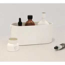 Box za kozmetiku s LED svjetlom ATRIA / Bijela