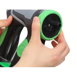 Visokotlačni pištolj za pranje auta s posudom za deterdžent / Zelena