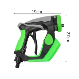 Visokotlačni pištolj za pranje auta s posudom za deterdžent / Zelena