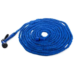 Fleksibilno vrtno crijevo za navodnjavanje s nastavkom za zalijevanje / Plava