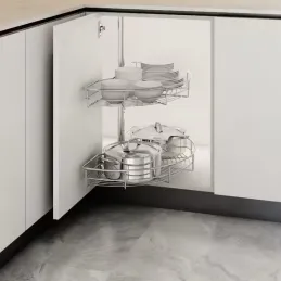 Karusel SMART 180° / Sjajni Krom