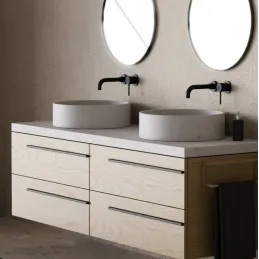 Ručka SIBA / Crna brušena