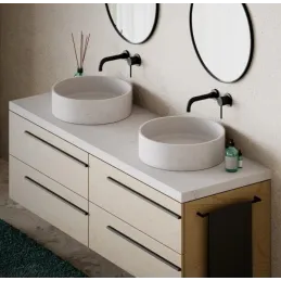 Ručka SIBA / Crna brušena